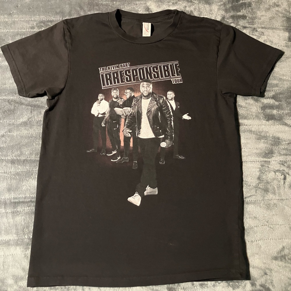 Kevin hart irresponsible tour merch shirt